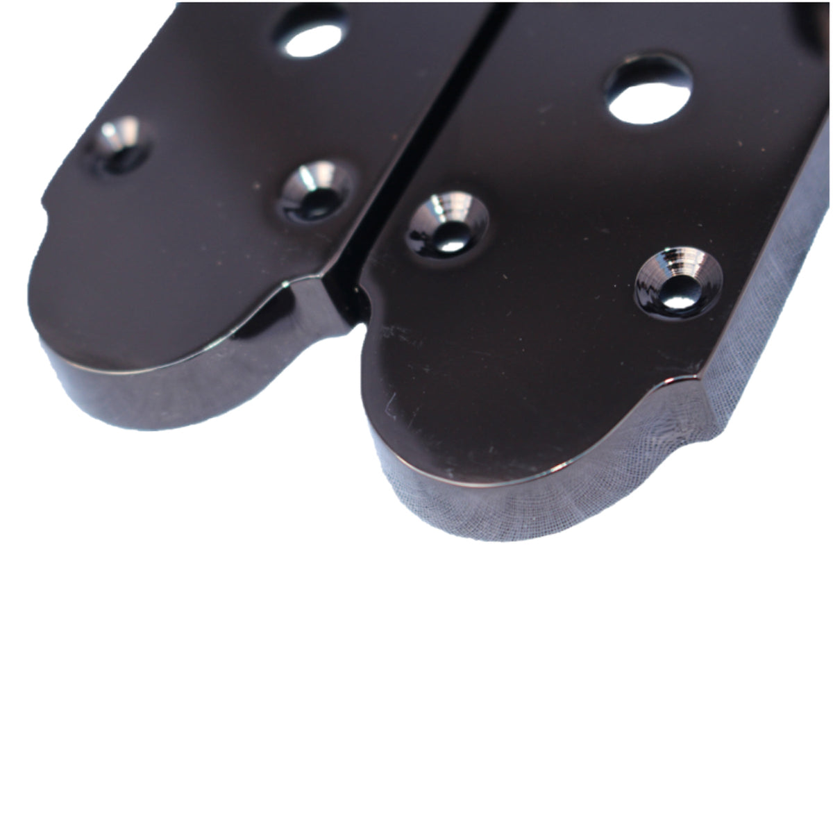 Marketplace JPG companion for Epsom Door Handle Bathroom Lock Scroll Lever - Black Nickel Pack Hinges