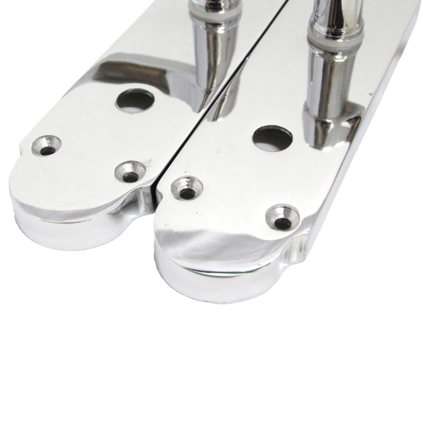 Marketplace JPG companion for Epsom Door Handle Bathroom Lock Scroll Lever - Polished Chrome - 169mm X 40mm
