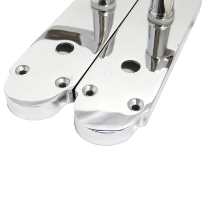 Marketplace JPG companion for Epsom Door Handle Bathroom Lock Scroll Lever - Polished Chrome Pack