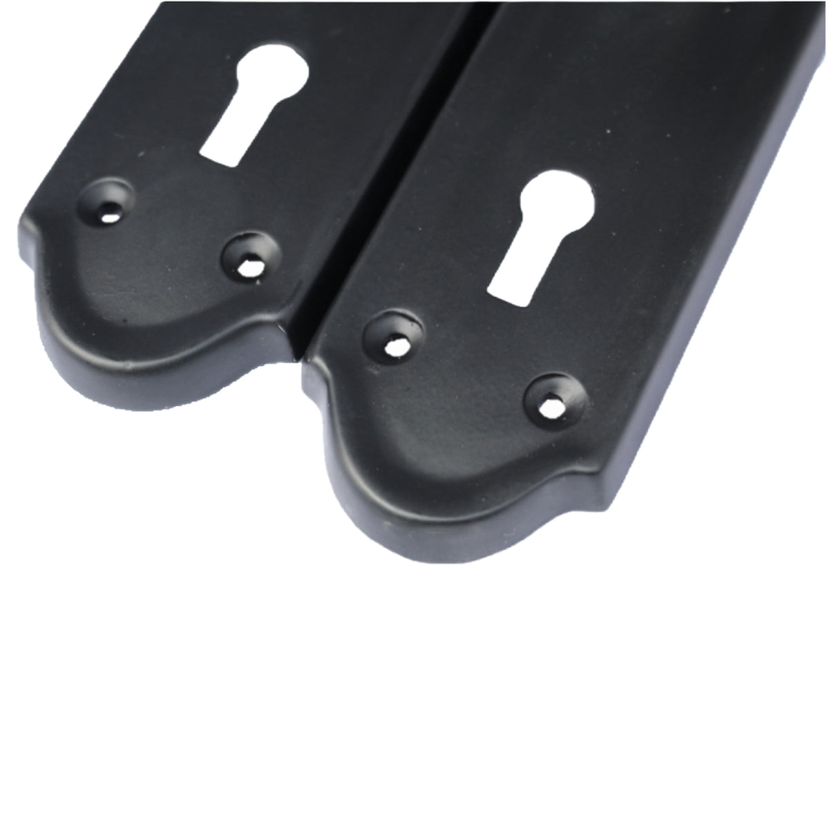 Marketplace JPG companion for Ashford Door Handle Key Lock Scroll Lever - Matt Black - 168mm X 47mm