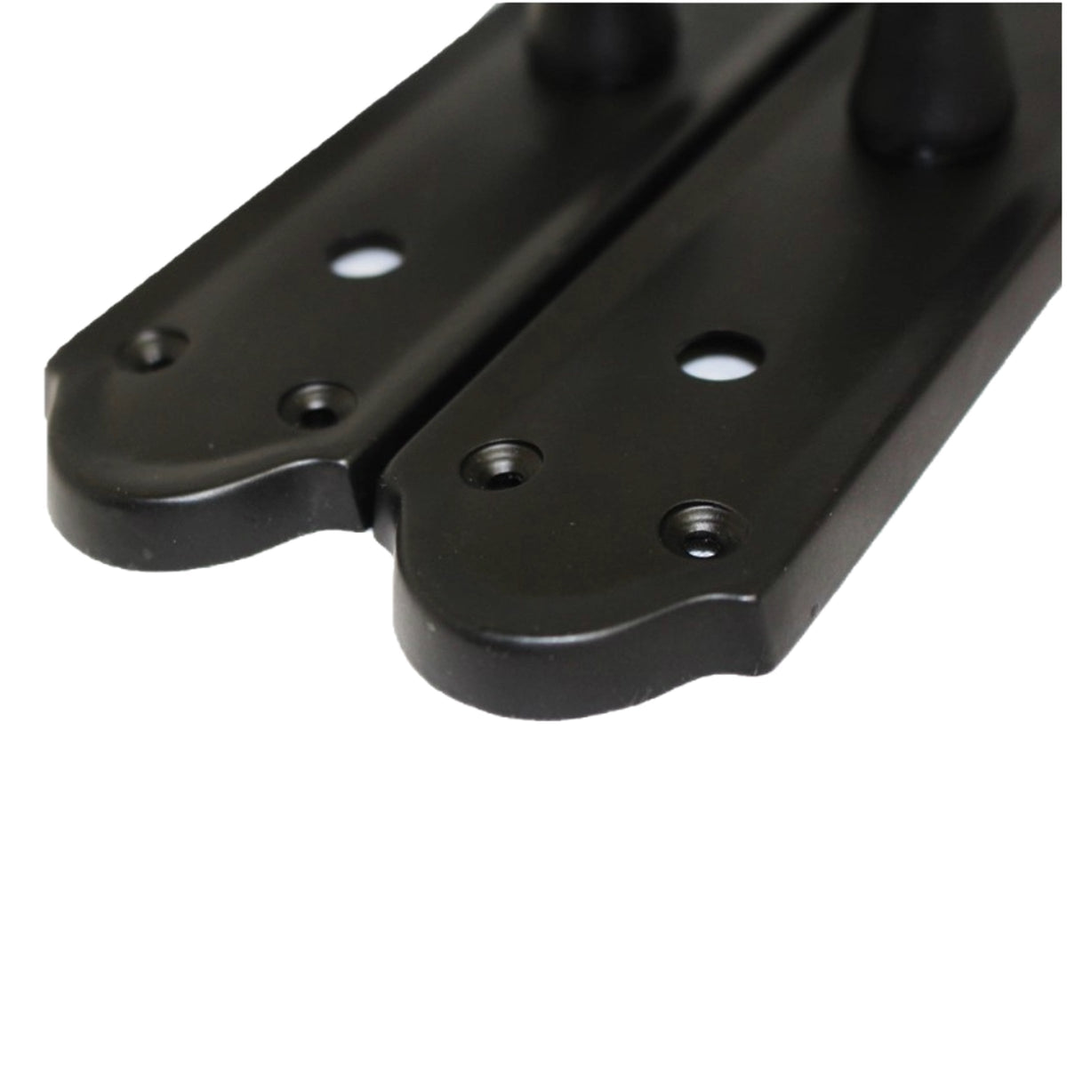 Marketplace JPG companion for Ashford Door Handle Bathroom Lock Scroll Lever - Matt Black - 168mm X 47mm