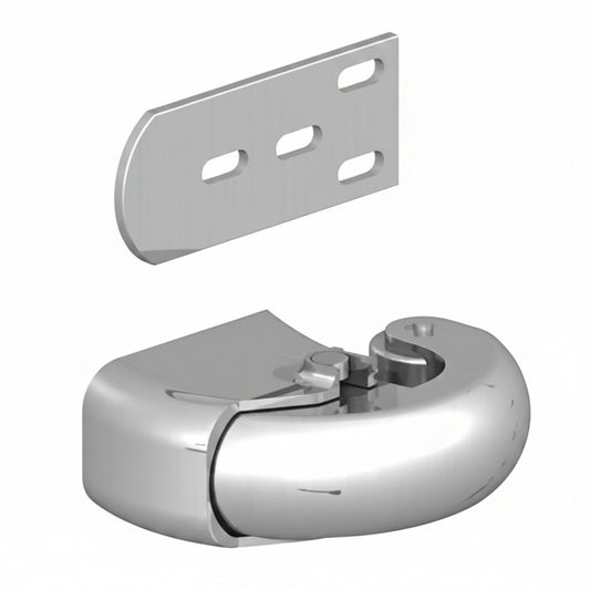 75mm Kenham Gate Catch – Bright Zinc Plated – Default Title