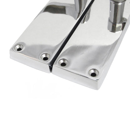 Marketplace JPG companion for Door Handles Victorian Scroll Lever Latch - Chrome Pack 150 X 40mm