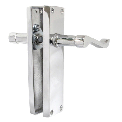 Marketplace JPG companion for Door Handles Victorian Scroll Lever Latch - Chrome Pack 150 X 40mm
