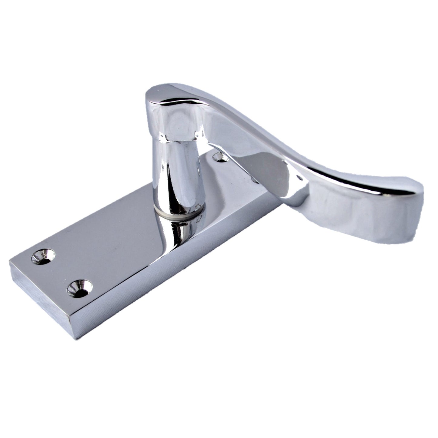 Marketplace JPG companion for Door Handles Victorian Scroll Lever Latch - Chrome Pack Hinges 118 X 40mm