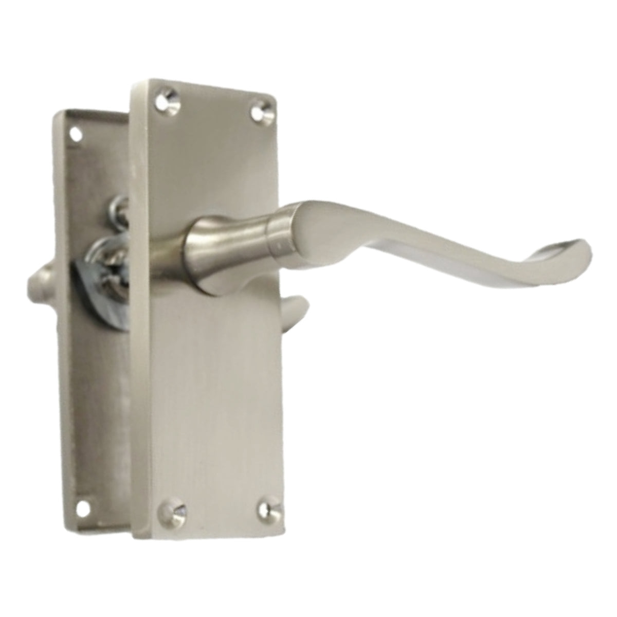 Marketplace JPG companion for Door Handles Scroll Lever Internal Latch - Satin 118 X 40mm
