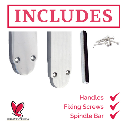 Poignées de porte multipack, loquets, leviers à défilement chromés Epsom, style victorien, 1/4/6 paires