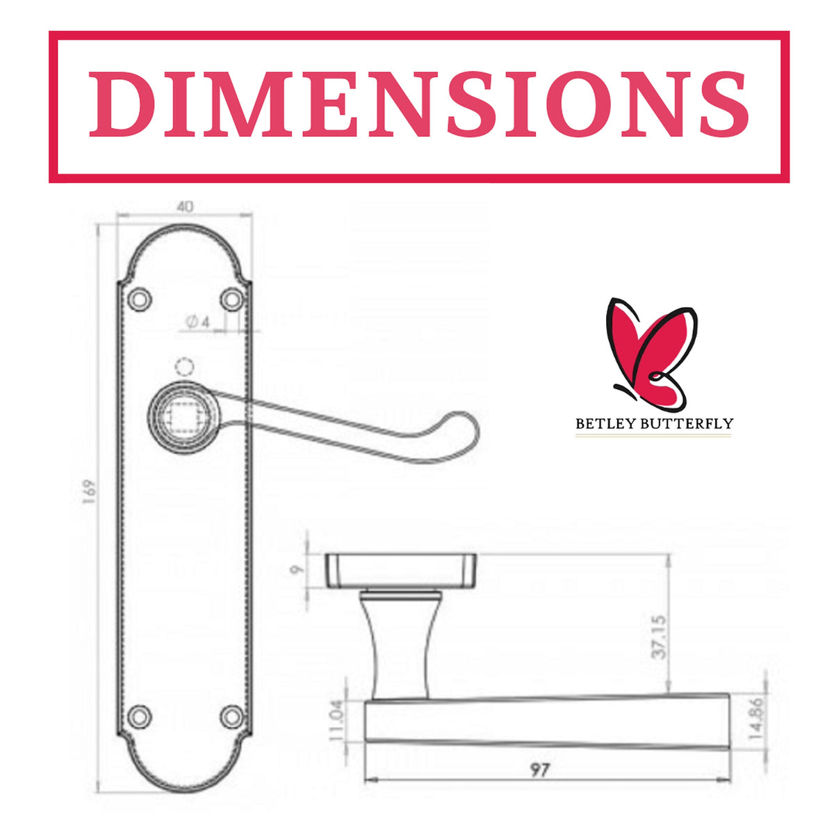 Marketplace JPG companion for Multipack Door Handles Epsom Chrome Scroll Lever Victorian Scroll 1/4/6 Pairs - 169mm X 40mm