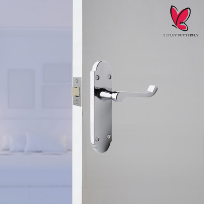 Poignées de porte multipack, loquets, leviers à défilement chromés Epsom, style victorien, 1/4/6 paires