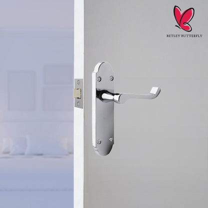 Marketplace JPG companion for Multipack Door Handles Epsom Chrome Scroll Lever Victorian Scroll 1/4/6 Pairs - 169mm X 40mm