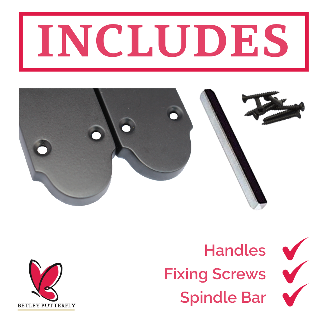 Loquet de porte Epsom à levier style victorien - Noir mat