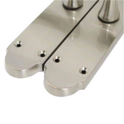 Epsom Door Handles Internal Latch Scroll Lever - Satin