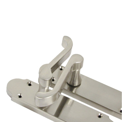 Marketplace JPG companion for Epsom Door Handles Internal Latch Scroll Lever - Satin Pack Hinges