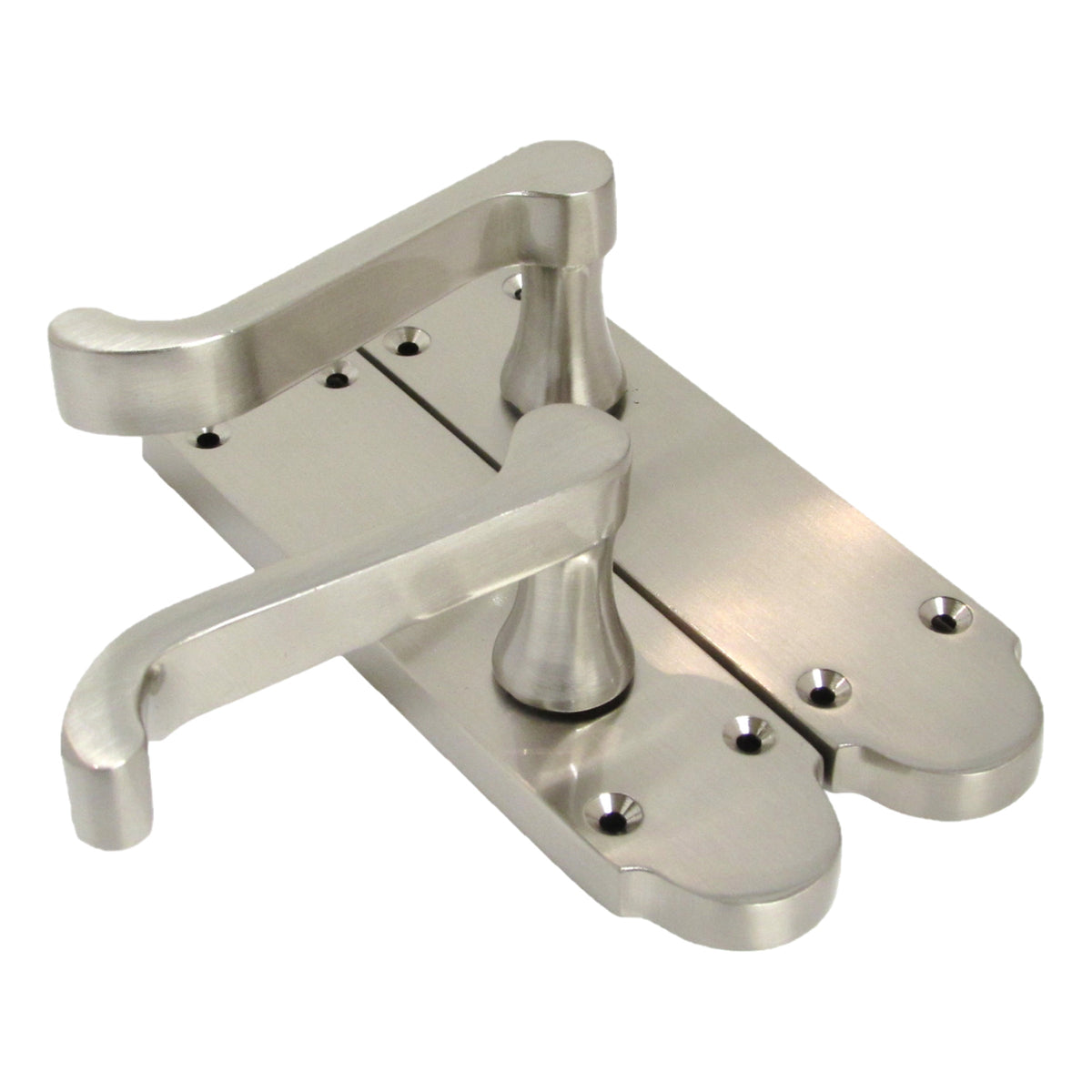 Marketplace JPG companion for Epsom Door Handles Internal Latch Scroll Lever - Satin Pack Hinges