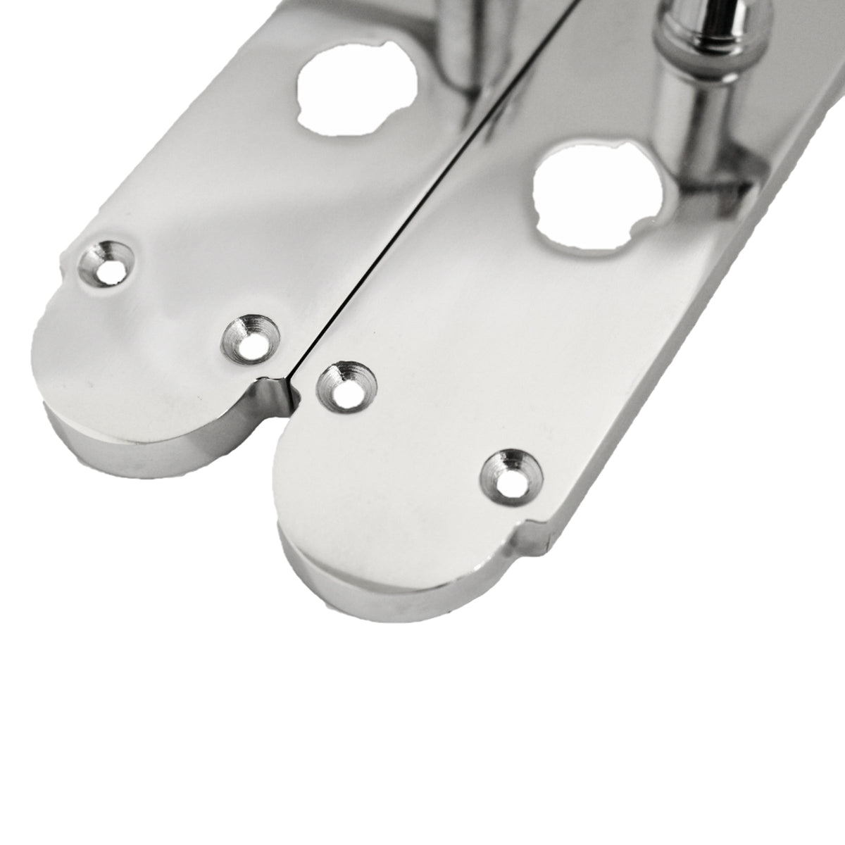 Marketplace JPG companion for Epsom Door Handle Bath Privacy Lock Scroll Lever - Chrome - 168mm X 47mm