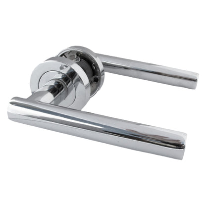 Marketplace JPG companion for Door Handles T Bar Straight Lever on Rose Thumb Turn & Lock - Chrome