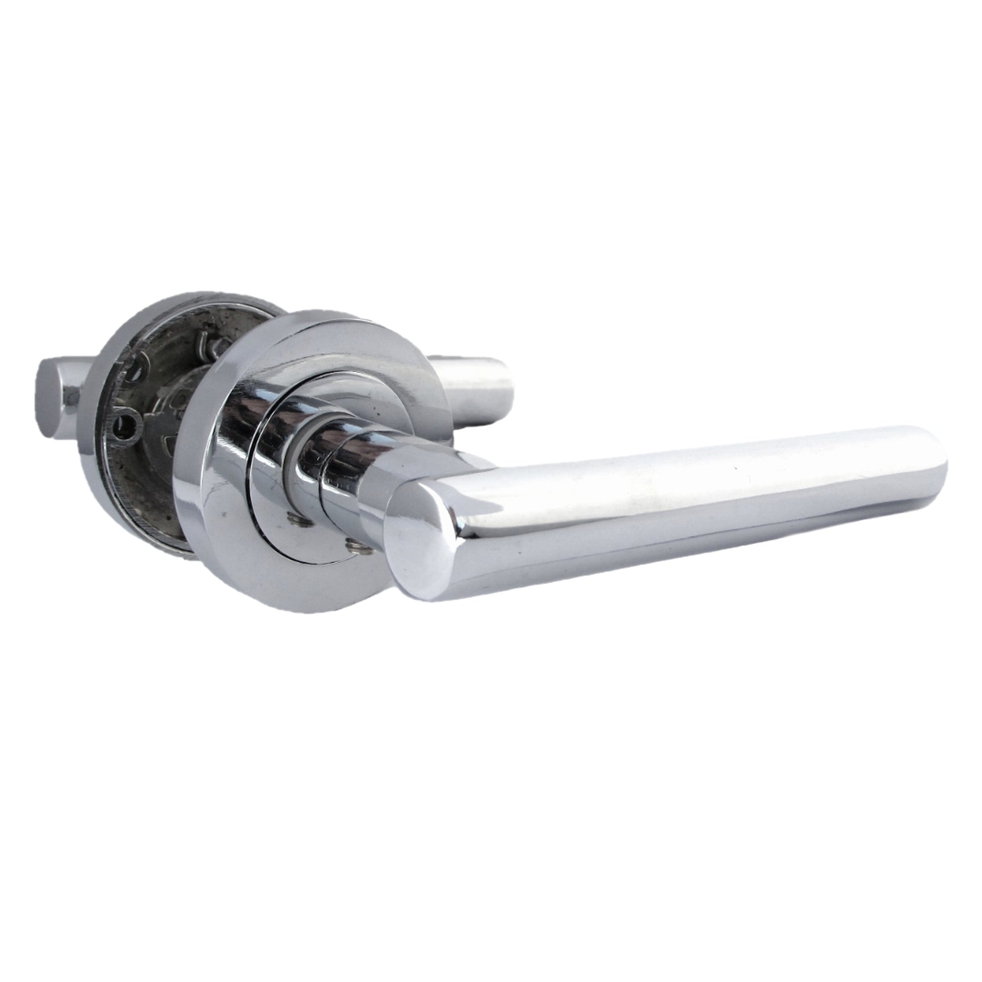 Marketplace JPG companion for Door Handles T Bar Straight Lever on Rose Thumb Turn & Lock - Chrome