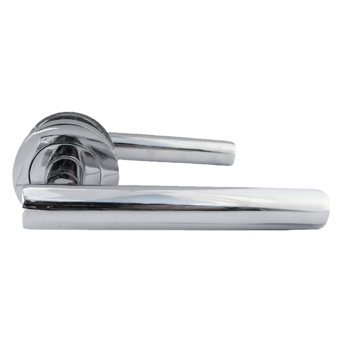 Marketplace JPG companion for Door Handles T Bar Straight Lever on Rose Thumb Turn & Lock - Chrome