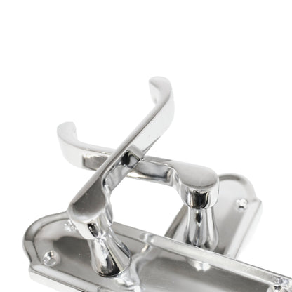 Marketplace JPG companion for Ashford Door Handle Latch Scroll Lever - Chrome Latch & Hinge Pack - 3"