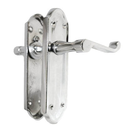 Marketplace JPG companion for Ashford Door Handle Latch Scroll Lever - Chrome - 168mm X 47mm