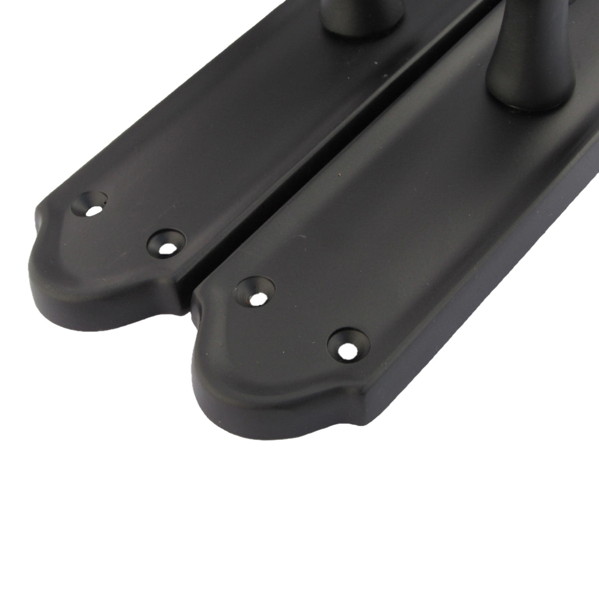 Marketplace JPG companion for Ashford Door Handle Latch Scroll Lever - Matt Black - 168mm X 47mm