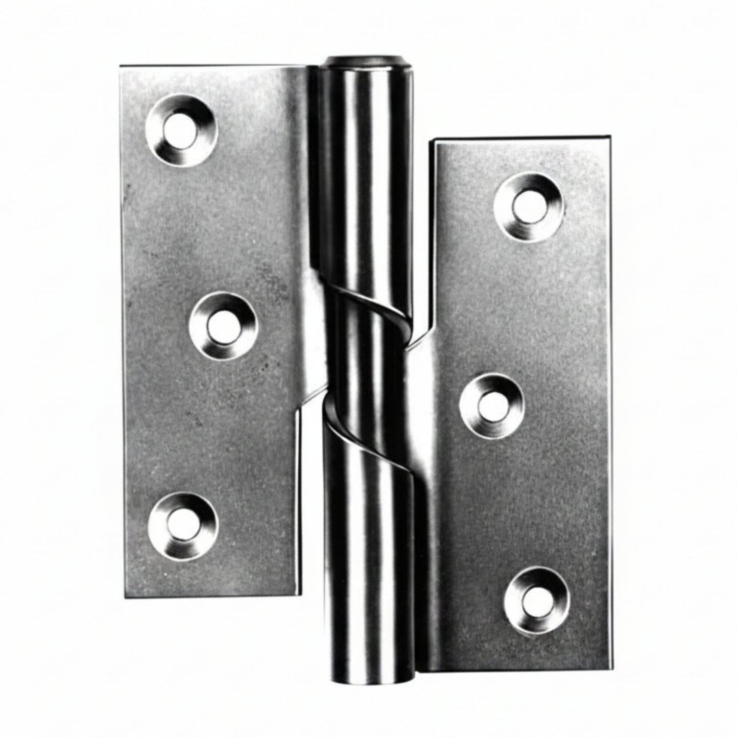 Self Colour Rising Butt Hinges, 75mm or 100mm, Pack of 5