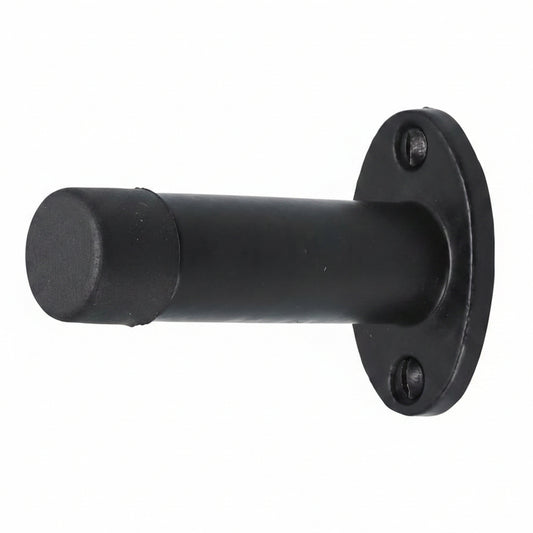 Old Hill Ironworks Antique Projection Door Stop Black - 76mm