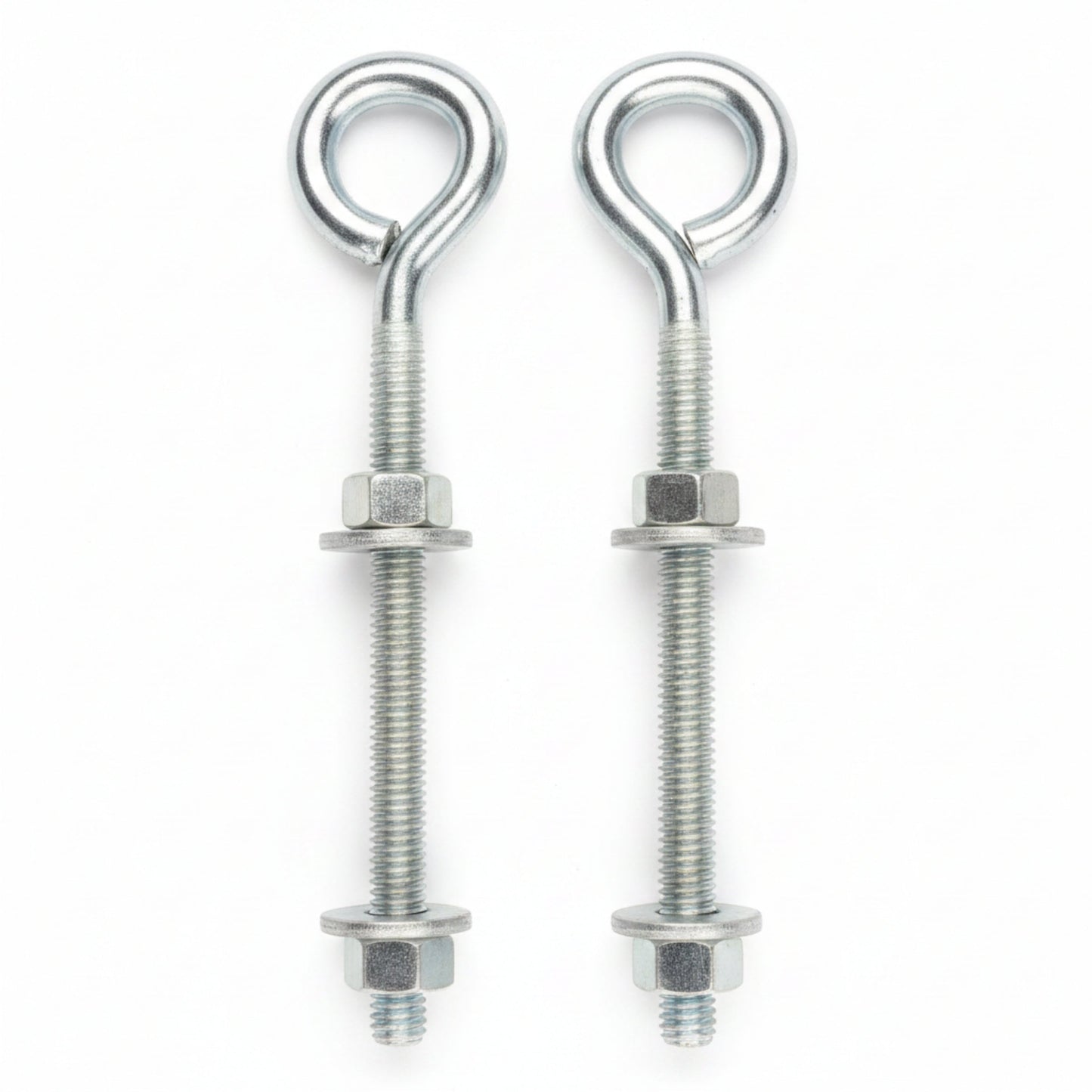 Marketplace JPG companion for Zinc-plated welded eye bolts with 2 nuts and 2 washers