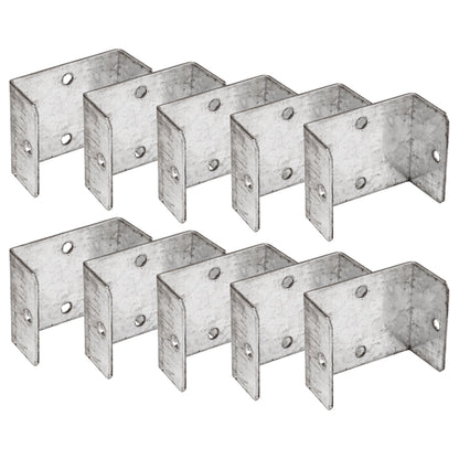 Marketplace JPG companion for Fence Panel U Clips Brackets for Wooden Posts Galvanised Anti-Rattle Timber Fence Fixings