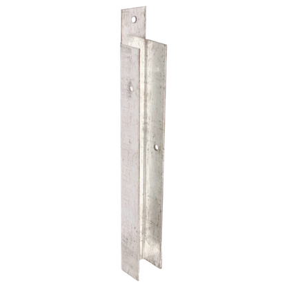 Gravel Board Clips for 50mm Timber Fence Posts Galvanised Heavy Duty Fence Brackets