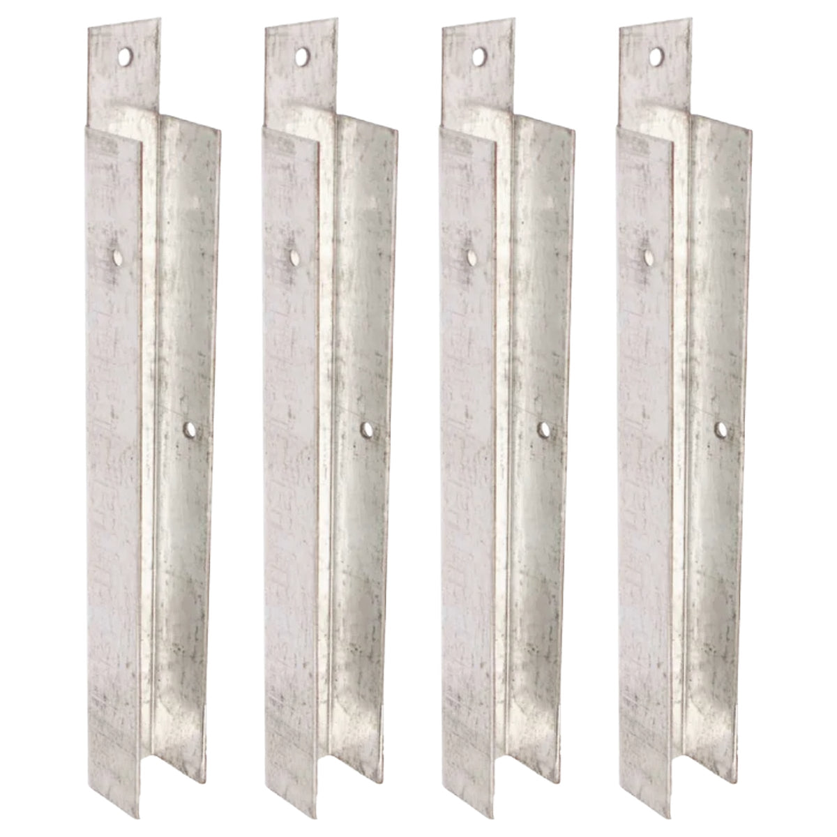 Marketplace JPG companion for Gravel Board Clips for 50mm Timber Fence Posts Galvanised Heavy Duty Fence Brackets