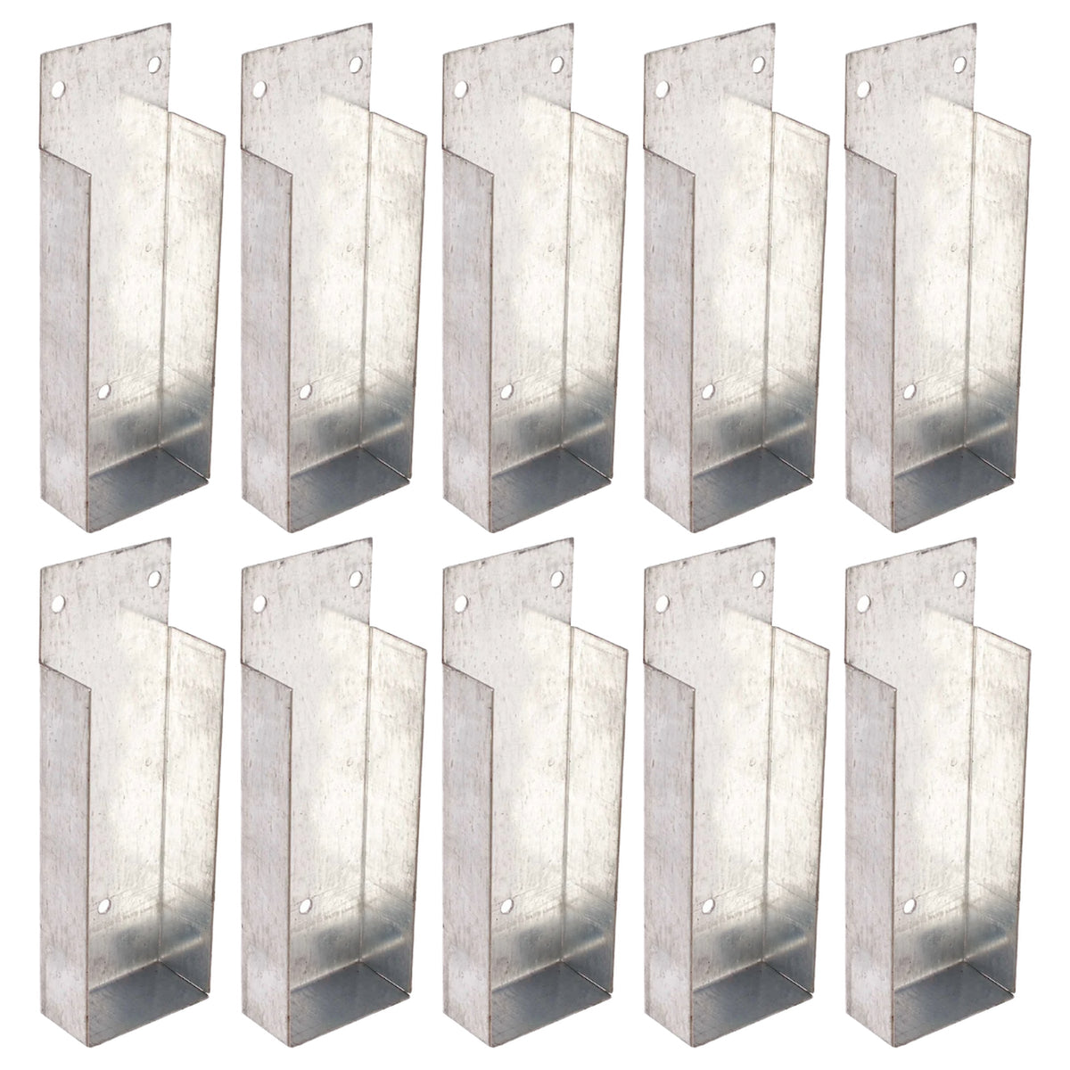 Marketplace JPG companion for Gravel Board Clips for 50mm Timber Fence Posts Galvanised Heavy Duty Fence Brackets