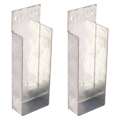 Marketplace JPG companion for Gravel Board Clips for 50mm Timber Fence Posts Galvanised Heavy Duty Fence Brackets