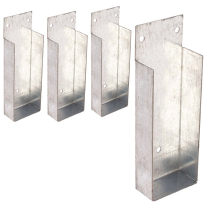 Marketplace JPG companion for Gravel Board Clips for 50mm Timber Fence Posts Galvanised Heavy Duty Fence Brackets