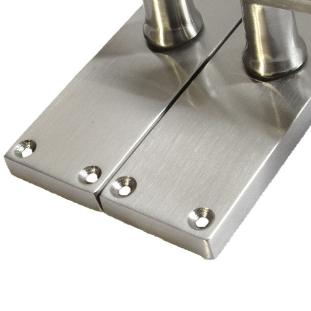 Door Handles Victorian Straight Lever Latch - Satin 120 x 40mm