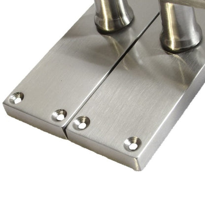 Door Handles Victorian Straight Lever Latch - Satin 120 x 40mm