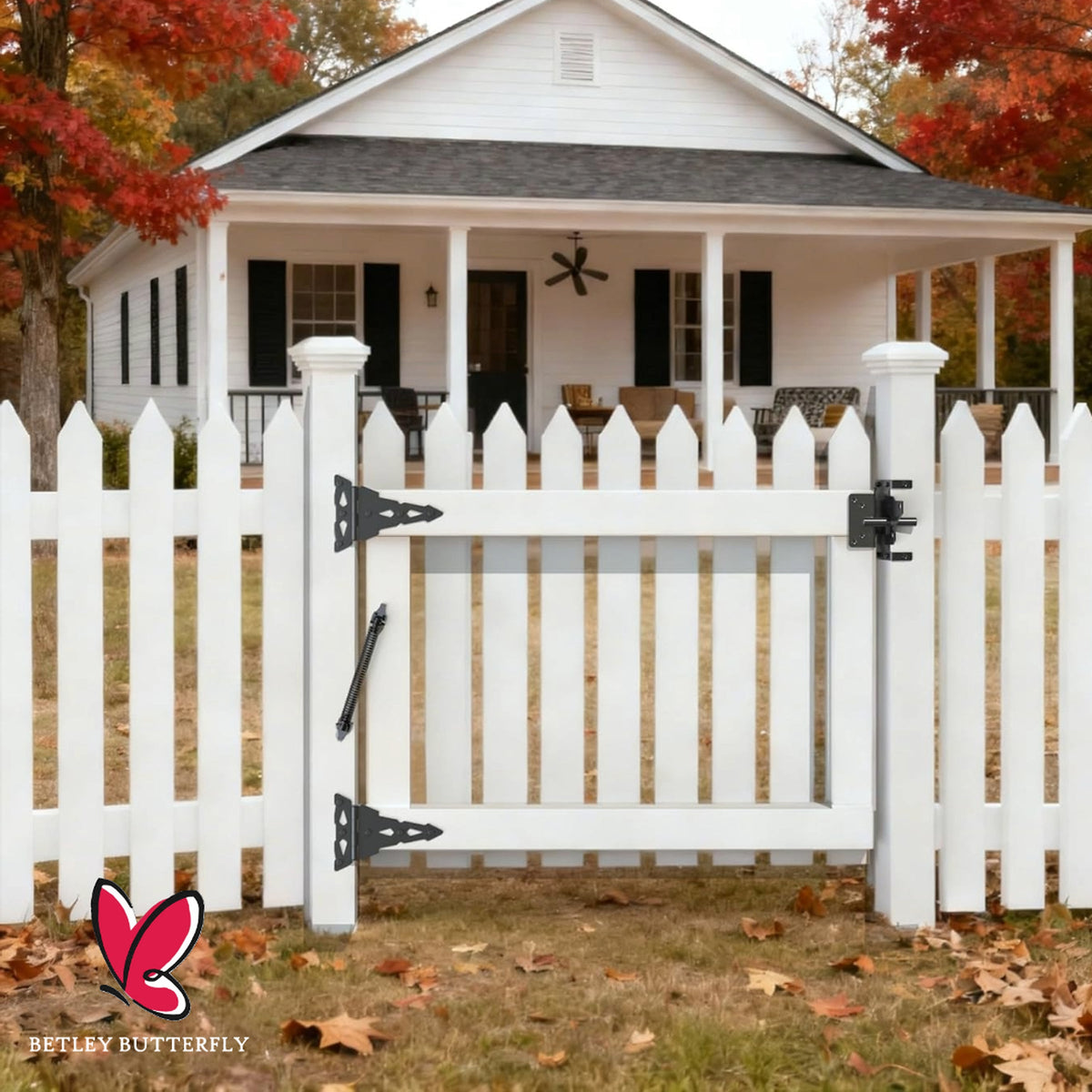 Marketplace JPG companion for 2x Adjustable Gate Spring Closers 8′′ or 10′′ Automatic Self-Closing Black or Galvanised - 8"/10"