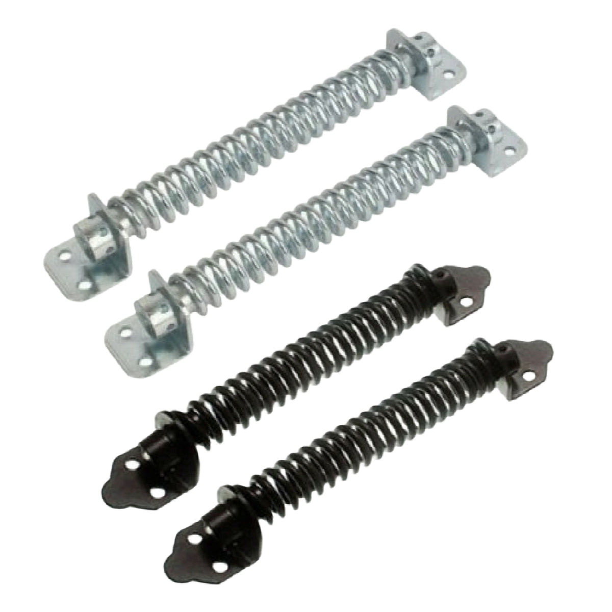 Marketplace JPG companion for 2x Adjustable Gate Spring Closers 8′′ or 10′′ Automatic Self-Closing Black or Galvanised - 8"/10"