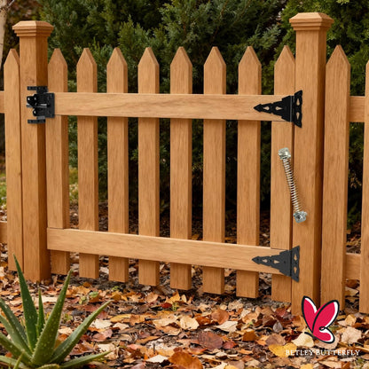 Marketplace JPG companion for 2x Adjustable Gate Spring Closers 8′′ or 10′′ Automatic Self-Closing Black or Galvanised - 8"/10"