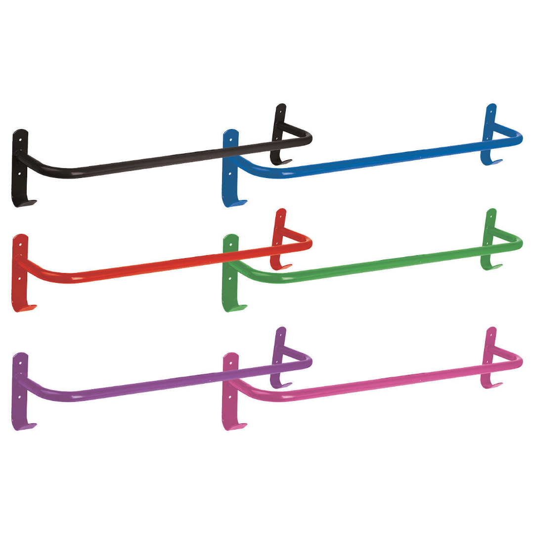 Perry Equestrian Rug Rail Horse Stable Yard Tack Room Accessories Colours