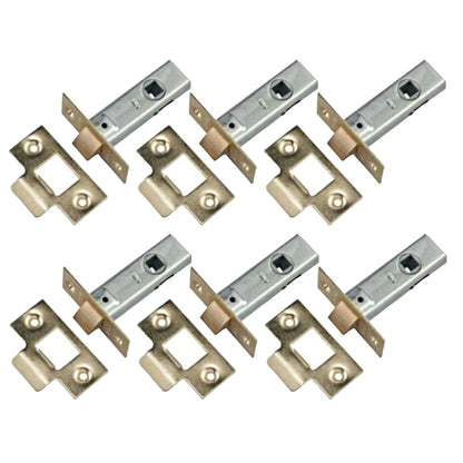 Marketplace JPG companion for Mortice Tubular Door Latch 2.5" 63mm Internal Door Catch Brass Plate 1-10