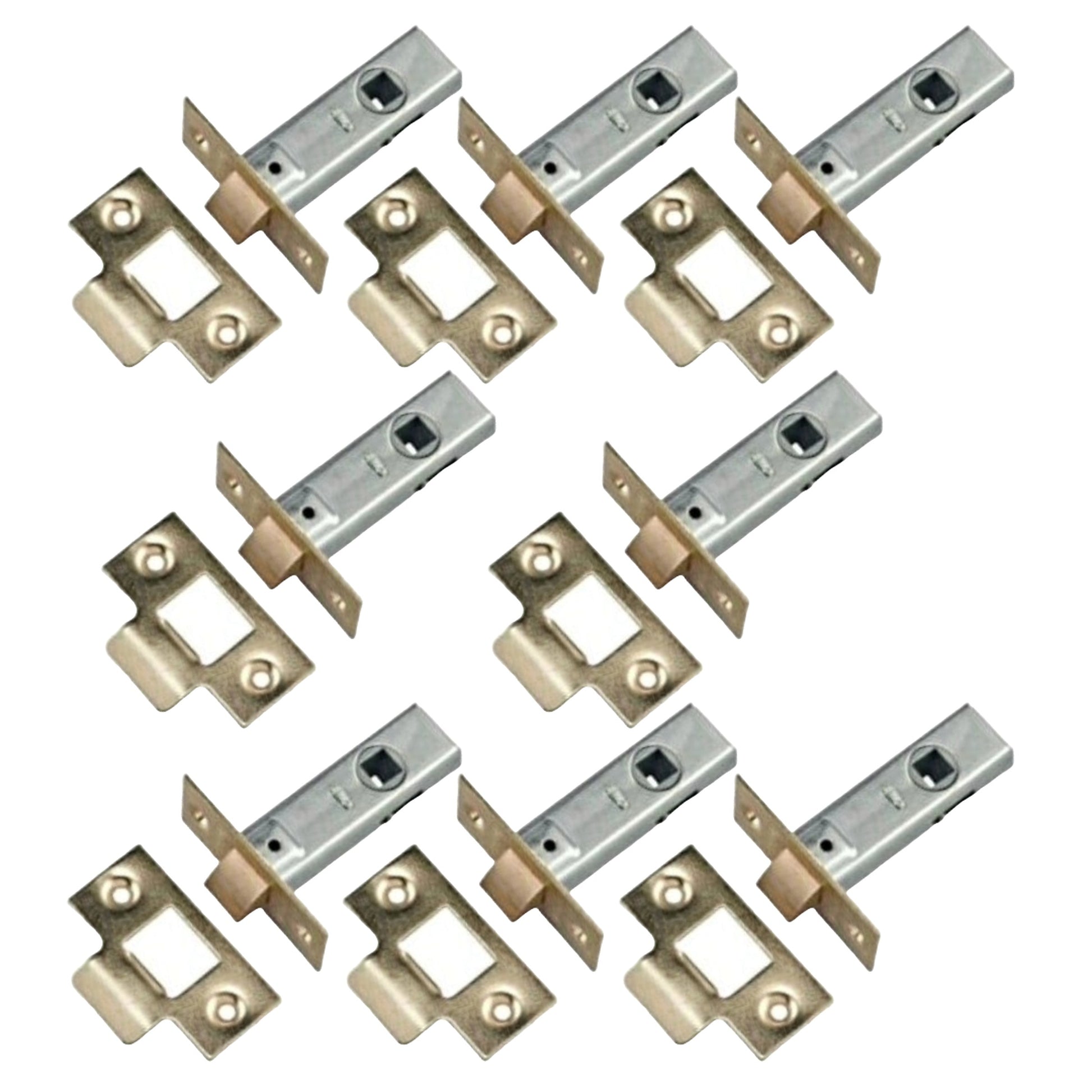 Marketplace JPG companion for Mortice Tubular Door Latch 2.5" 63mm Internal Door Catch Brass Plate 1-10