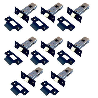 Marketplace JPG companion for Mortice Tubular Door Latch 2.5" 63mm Internal Door Catch Black 1-10