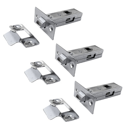 Marketplace JPG companion for Mortice Tubular Door Latch 2.5" 63mm Internal Door Catch Nickle Plate 1-10