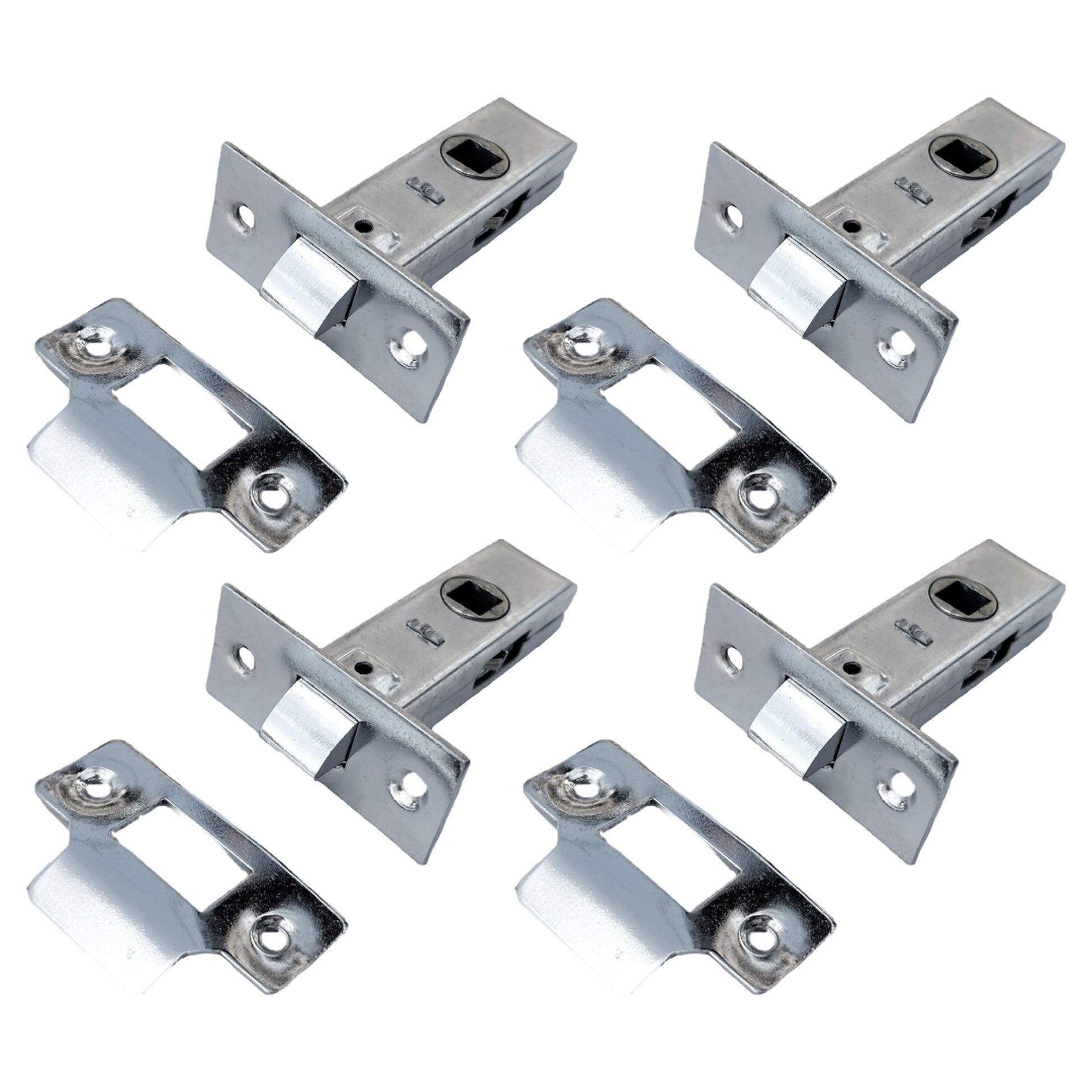 Marketplace JPG companion for Mortice Tubular Door Latch 2.5" 63mm Internal Door Catch Nickle Plate 1-10