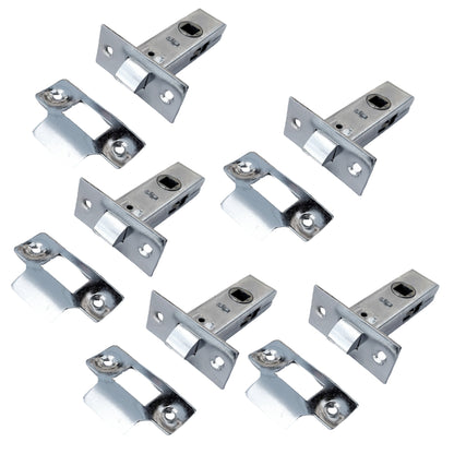 Marketplace JPG companion for Mortice Tubular Door Latch 2.5" 63mm Internal Door Catch Nickle Plate 1-10