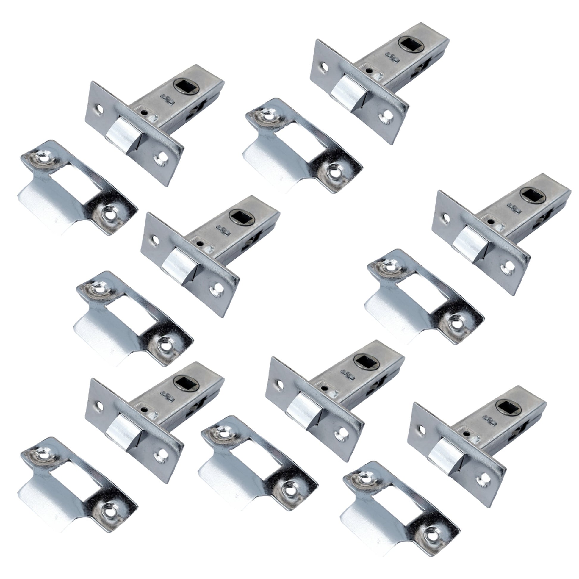 Marketplace JPG companion for Mortice Tubular Door Latch 2.5" 63mm Internal Door Catch Nickle Plate 1-10