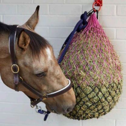 Perry Large Mesh Ring Hole Polypropylene Equestrian Hay Nets Horse Feeder