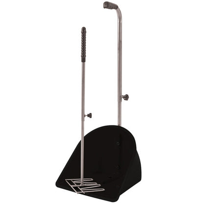 Pelle à fumier de cheval Perry Equestrian Muck Grabber avec poignées rétractables