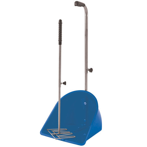 Pelle à fumier de cheval Perry Equestrian Muck Grabber avec poignées rétractables
